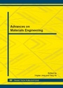 Cover: Advances on Materials Engineering - Trans Tech Publications Ltd