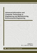 Cover: Advanced Information and Computer Technology in Engineering and Manufacturing, Environmental Engineering - Trans Tech Publications Ltd