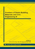 Cover: Frontiers of Green Building, Materials and Civil Engineering III - Trans Tech Publications Ltd