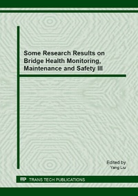 Abbildung von: Some Research Results on Bridge Health Monitoring, Maintenance and Safety III - Trans Tech Publications Ltd