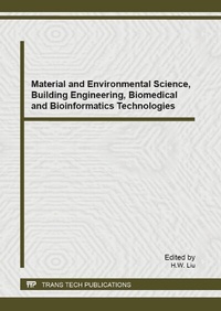 Abbildung von: Material and Environmental Science, Building Engineering, Biomedical and Bioinformatics Technologies - Trans Tech Publications Ltd