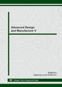 Cover: Advanced Design and Manufacture V - Trans Tech Publications Ltd
