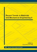 Cover: Recent Trends in Materials and Mechanical Engineering II - Trans Tech Publications Ltd