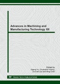 Cover: Advances in Machining and Manufacturing Technology XII - Trans Tech Publications Ltd