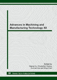 Enlarge image Cover: Advances in Machining and Manufacturing Technology XII - Trans Tech Publications Ltd