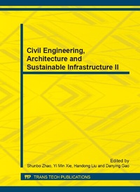 Enlarge image Cover: Civil Engineering, Architecture and Sustainable Infrastructure II - Trans Tech Publications Ltd