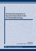 Cover: Potential Development in Dye-Sensitized Solar Cells for Renewable Energy - Trans Tech Publications Ltd