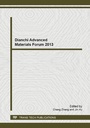 Cover: Dianchi Advanced Materials Forum 2013 - Trans Tech Publications Ltd