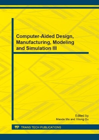 Enlarge image Cover: Computer-Aided Design, Manufacturing, Modeling and Simulation III - Trans Tech Publications Ltd