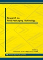 Cover: Research on Food Packaging Technology - Trans Tech Publications Ltd