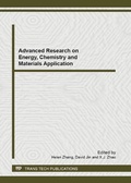 Cover: Advanced Research on Energy, Chemistry and Materials Application - Trans Tech Publications Ltd