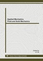 Cover: Applied Mechanics, Fluid and Solid Mechanics - Trans Tech Publications Ltd
