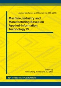 Enlarge image Cover: Machine, Industry and Manufacturing Based on Applied-Information Technology IV - Trans Tech Publications Ltd
