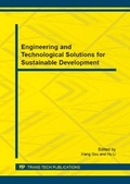 Cover: Engineering and Technological Solutions for Sustainable Development - Trans Tech Publications Ltd