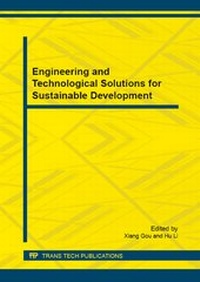 Enlarge image Cover: Engineering and Technological Solutions for Sustainable Development - Trans Tech Publications Ltd