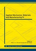 Cover: Applied Mechanics, Materials and Manufacturing IV - Trans Tech Publications Ltd