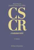 Cover: Code suisse de la circulation routi&egrave;re comment&eacute; (CS CR) - Helbing & Lichtenhahn