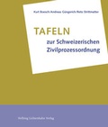 Abbildung von: Tafeln zur Schweizerischen Zivilprozessordnung - Helbing & Lichtenhahn