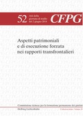 Cover: Aspetti patrimoniali e di esecuzione forzata nei rapporti transfrontalieri - Helbing & Lichtenhahn