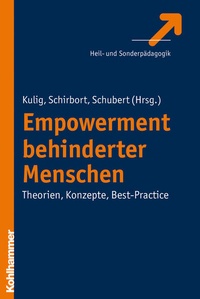 Enlarge image Cover: Empowerment behinderter Menschen - Kohlhammer