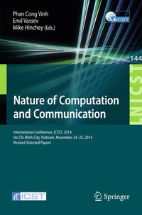 Enlarge image Cover: Nature of Computation and Communication - Springer