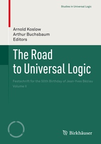 Abbildung von: The Road to Universal Logic - Birkhäuser