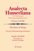 Cover: The Sense of Things - Springer