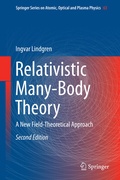 Cover: Relativistic Many-Body Theory - Springer