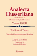 Cover: The Sense of Things - Springer