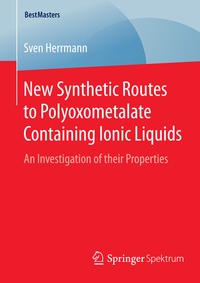 Abbildung von: New Synthetic Routes to Polyoxometalate Containing Ionic Liquids - Springer Spektrum