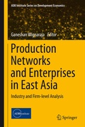 Cover: Production Networks and Enterprises in East Asia - Springer
