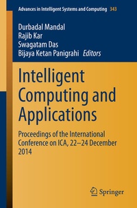 Enlarge image Cover: Intelligent Computing and Applications - Springer