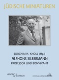 Cover: Alphons Silbermann - Hentrich und Hentrich Verlag Berlin