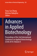 Cover: Advances in Applied Biotechnology - Springer