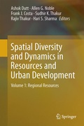 Cover: Spatial Diversity and Dynamics in Resources and Urban Development - Springer