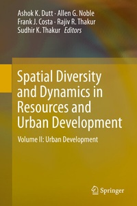 Enlarge image Cover: Spatial Diversity and Dynamics in Resources and Urban Development - Springer