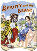 Cover: Beauty and the Beast Shape Book - Laughing Elephant