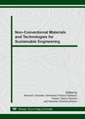 Cover: Non-Conventional Materials and Technologies for Sustainable Engineering - Trans Tech Publications Ltd