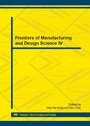 Cover: Frontiers of Manufacturing and Design Science IV - Trans Tech Publications Ltd