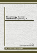 Cover: Biotechnology, Chemical and Materials Engineering III - Trans Tech Publications Ltd