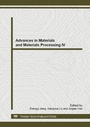 Cover: Advances in Materials and Materials Processing IV - Trans Tech Publications Ltd