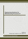 Cover: Engineering Solutions for Manufacturing Processes IV - Trans Tech Publications Ltd