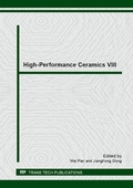 Cover: High-Performance Ceramics VIII - Trans Tech Publications Ltd