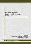 Cover: Advanced Materials Science and Technology - Trans Tech Publications Ltd
