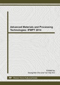 Cover: Advanced Materials and Processing Technologies: IFMPT 2014 - Trans Tech Publications Ltd