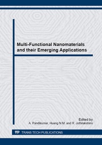 Enlarge image Cover: Multi-Functional Nanomaterials and their Emerging Applications - Trans Tech Publications Ltd