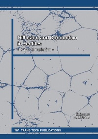 Enlarge image Cover: Diffusion and Conduction in Zeolites - Trans Tech Publications Ltd