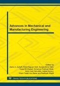 Cover: Advances in Mechanical and Manufacturing Engineering - Trans Tech Publications Ltd