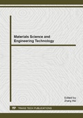 Cover: Materials Science and Engineering Technology - Trans Tech Publications Ltd