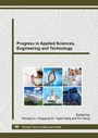 Cover: Progress in Applied Sciences, Engineering and Technology - Trans Tech Publications Ltd